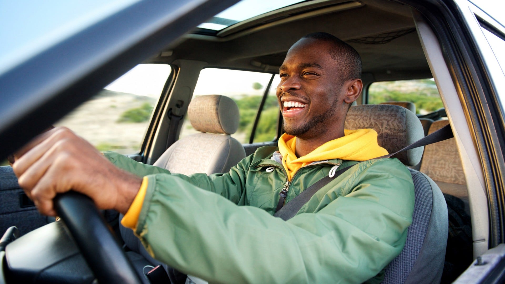 man who enjoys long drives with no destination as he thinks creatively