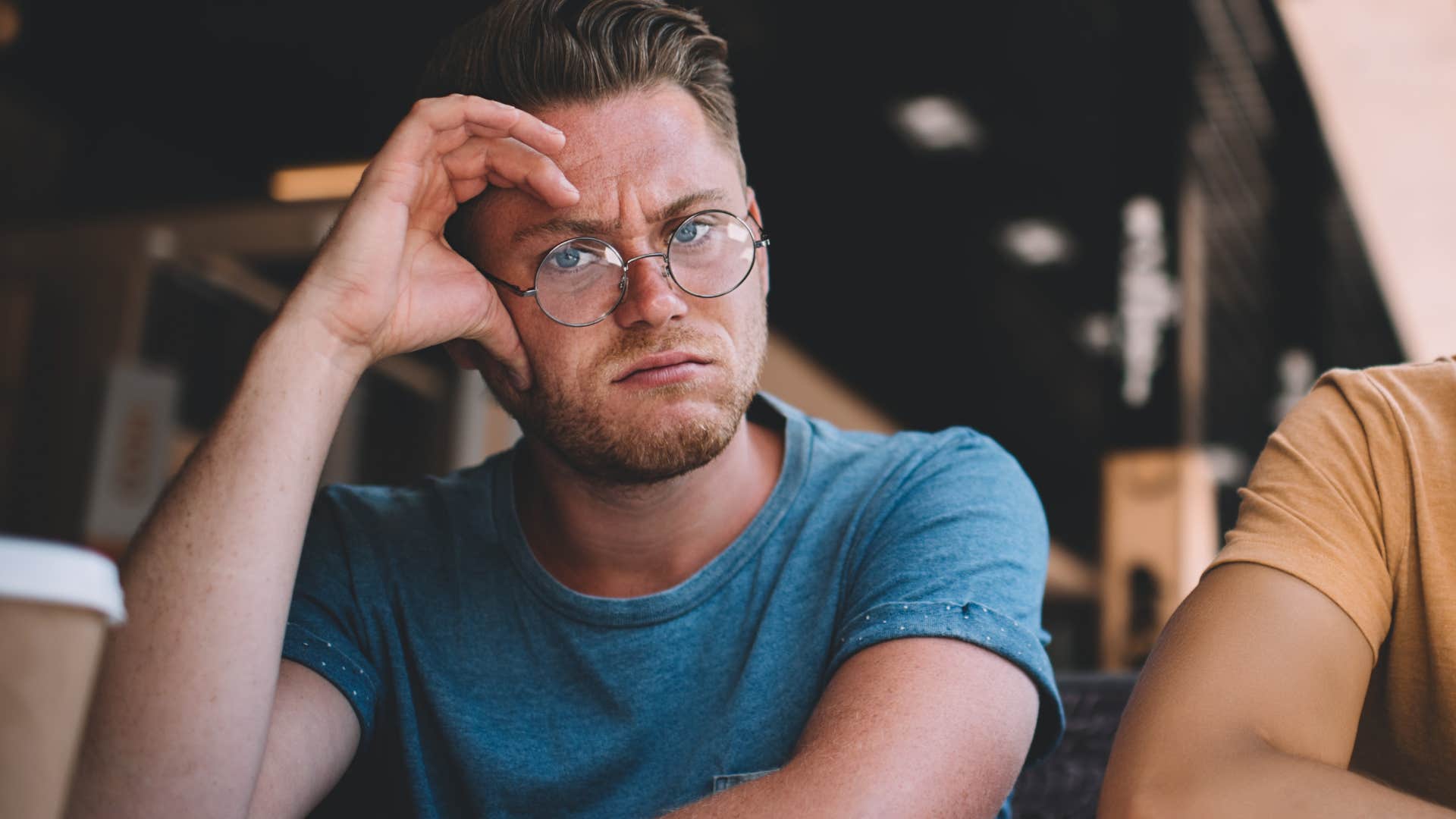 easily bored man with a low tolerance for superficiality