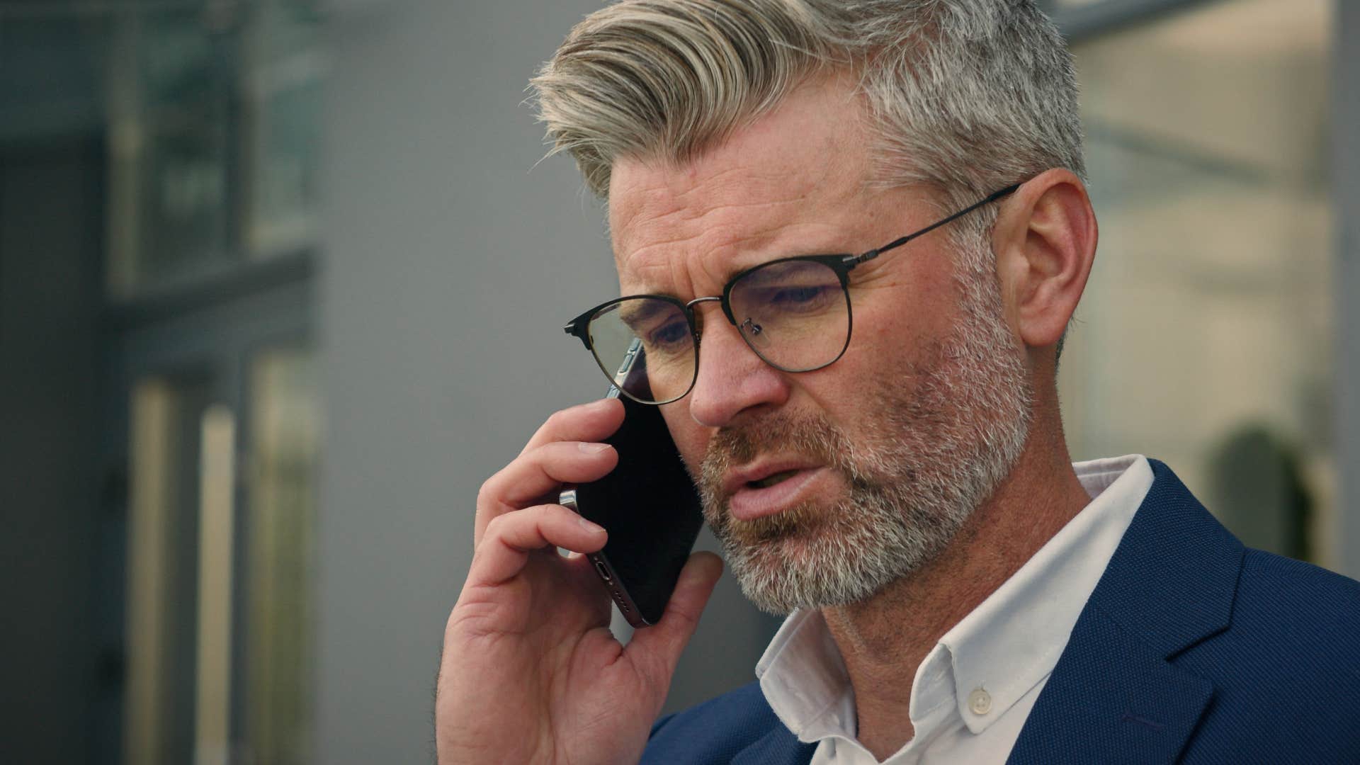 privileged man on the phone saying you're making it too complicated