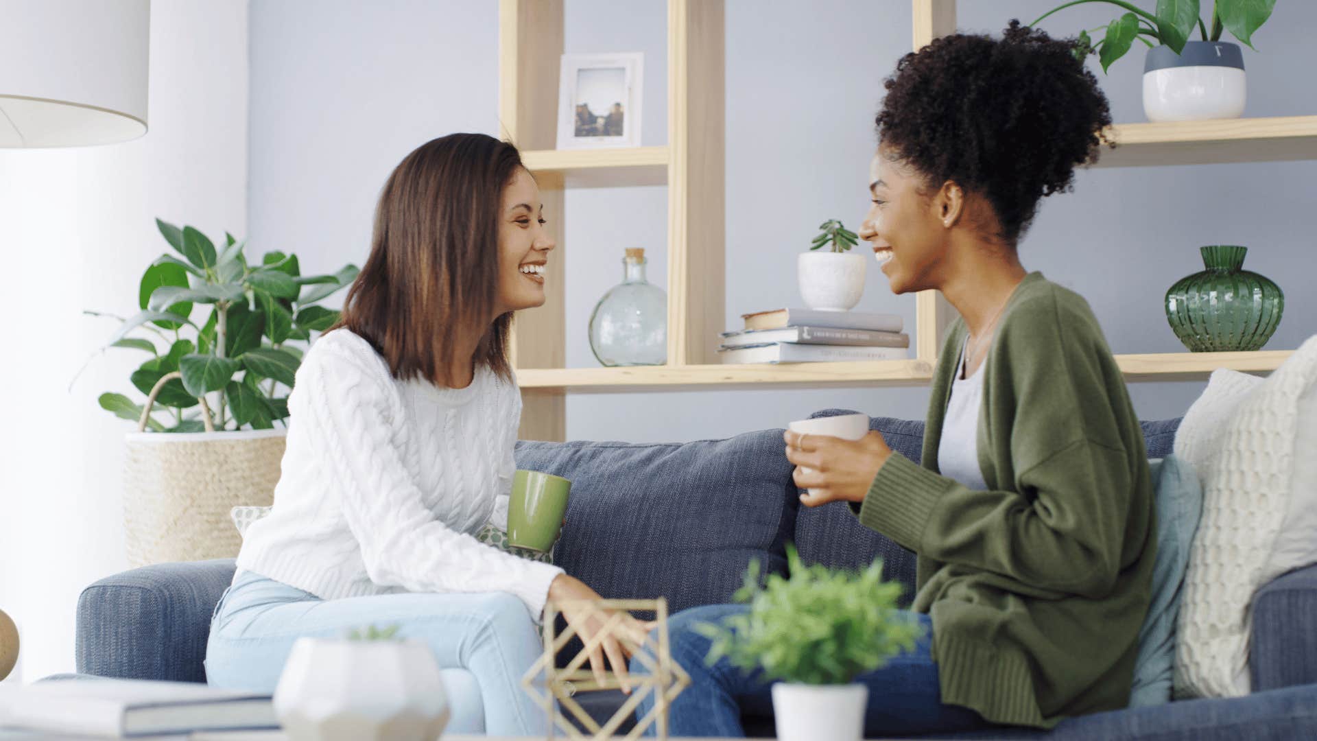 woman who maintains long friendships and offers support during difficult times