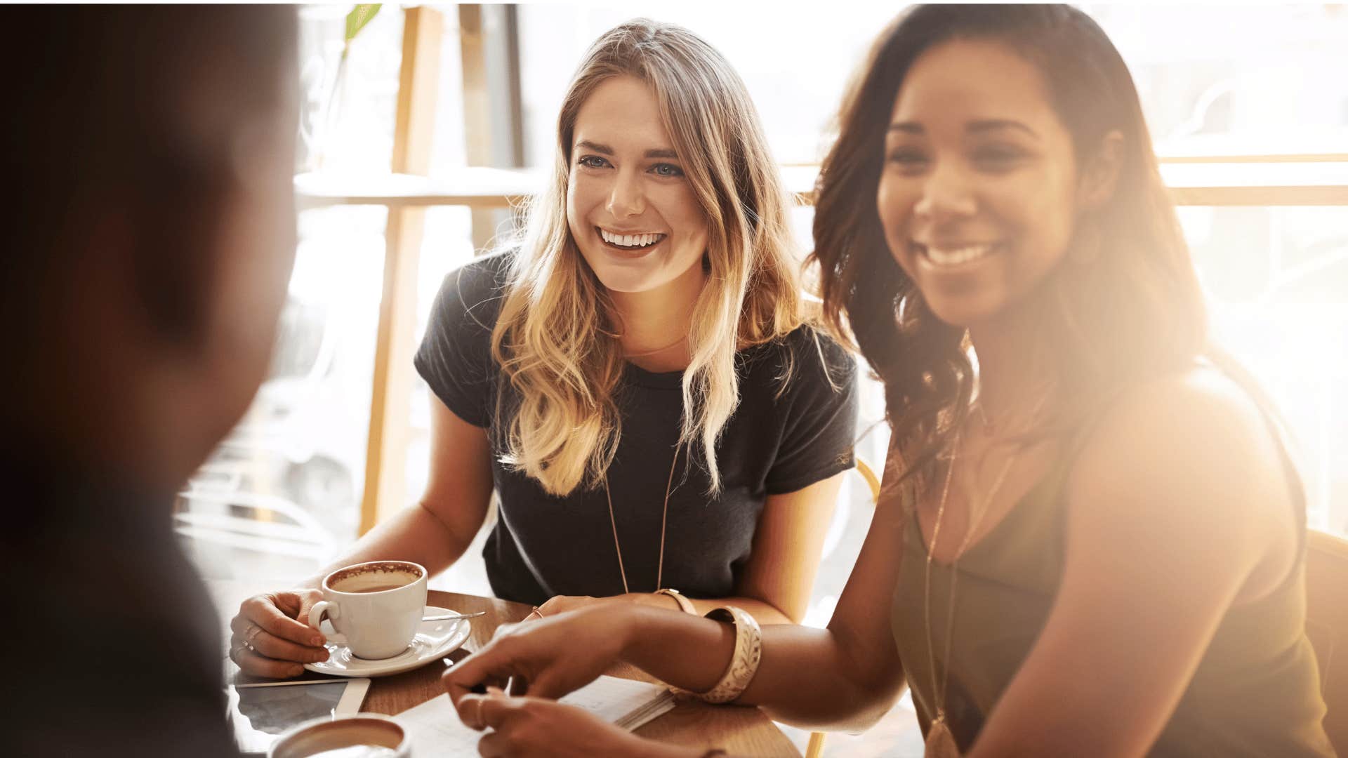 woman who notices when someone is left out as she values fairness in social interactions