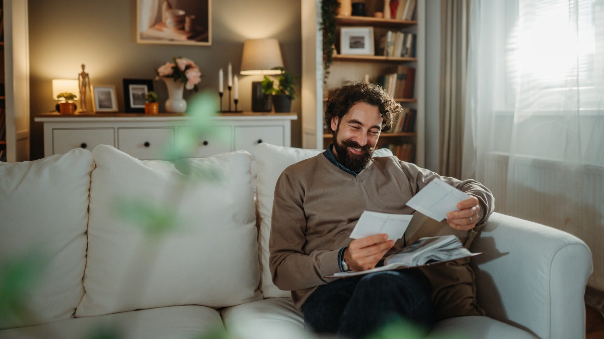 man who remembers life before the internet as he keeps physical keepsakes