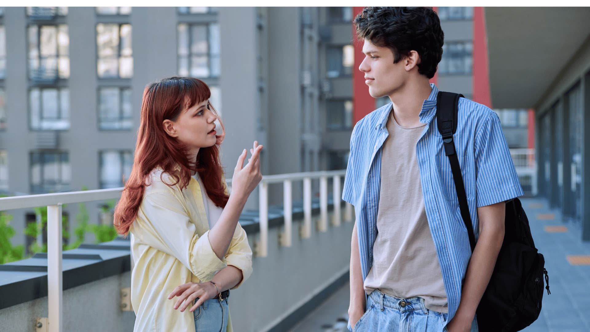woman who stays calm during arguments as she avoids assuming the worst intentions