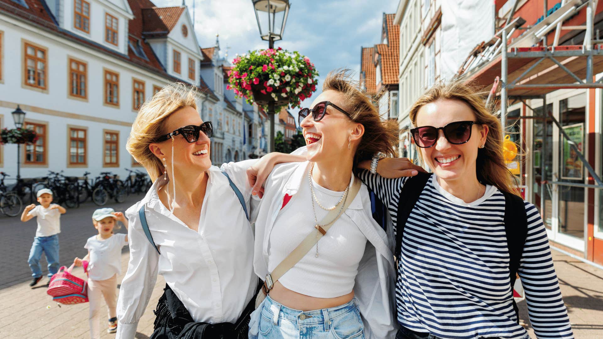 woman who tells dad jokes and embraces repetition