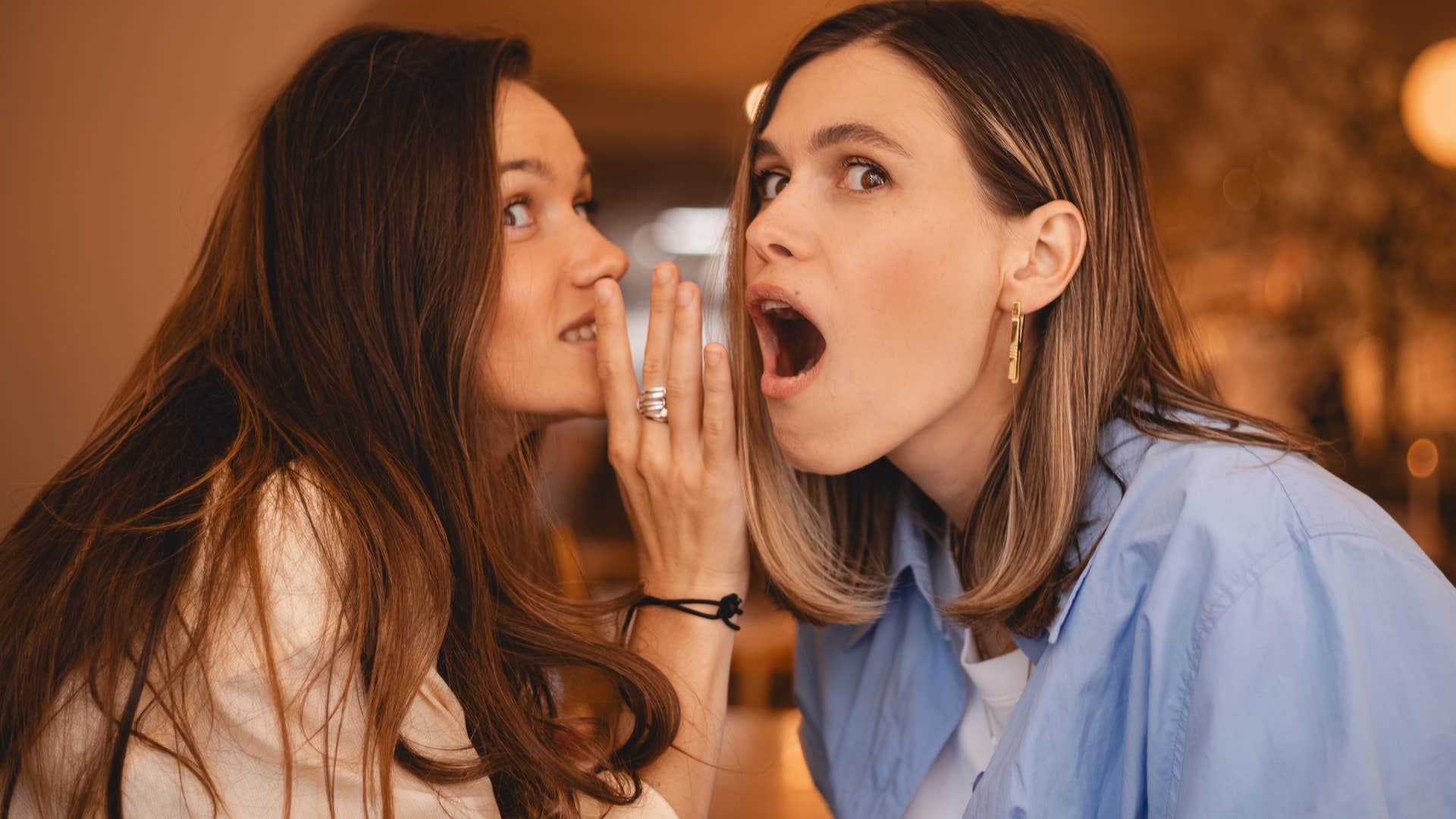 women gossiping about their friends