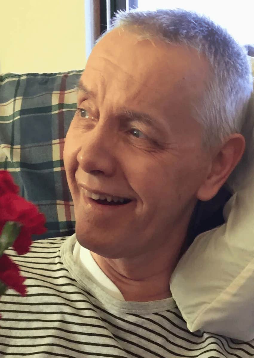 photo of author's late husband