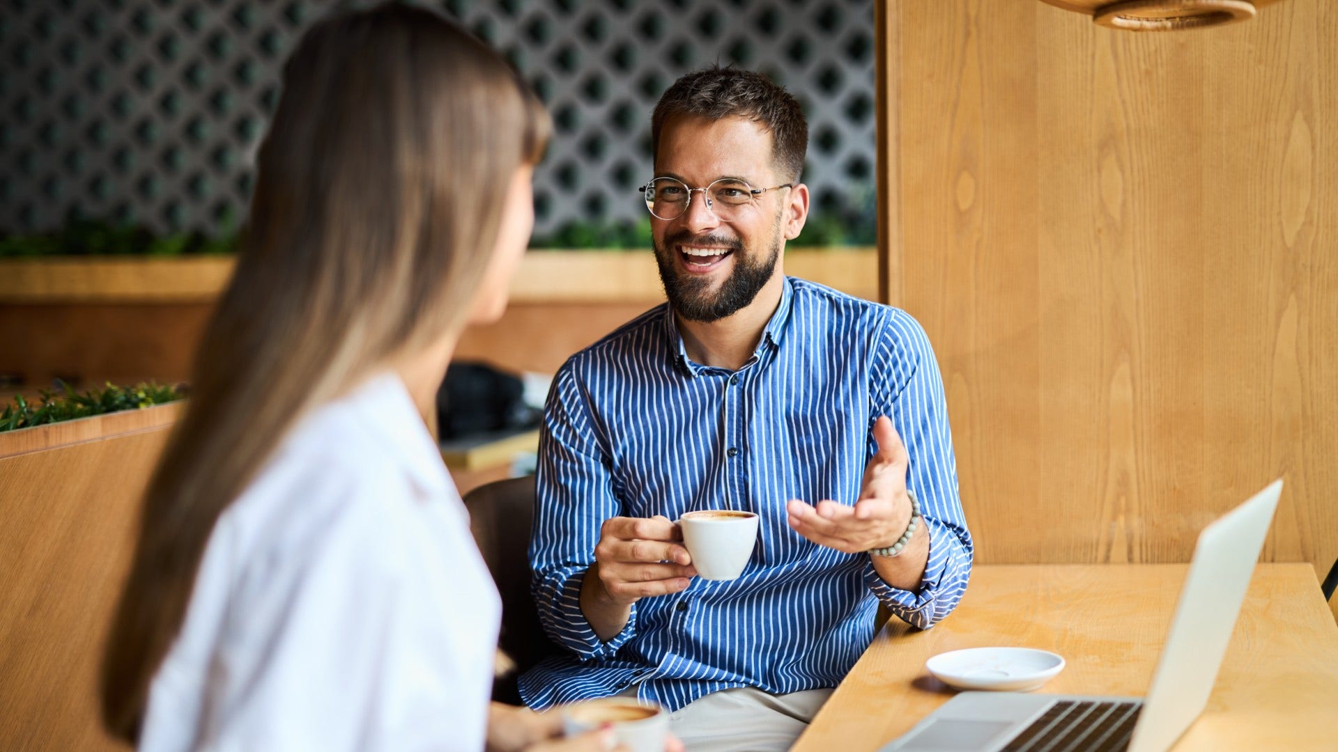 man making small talk uncomfortable with the phrase when are you having kids