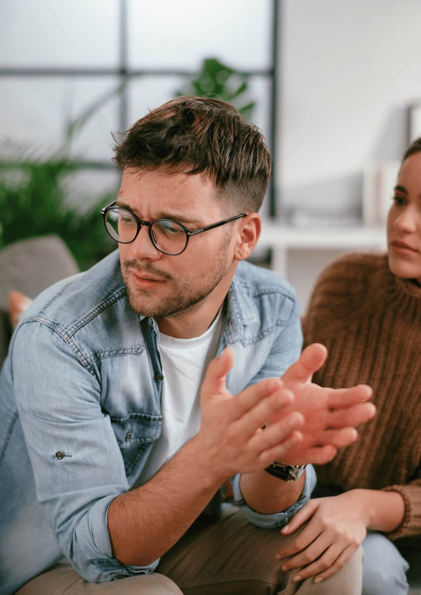 power struggle in marriage one partner keeps pushing and the other keeps pulling away