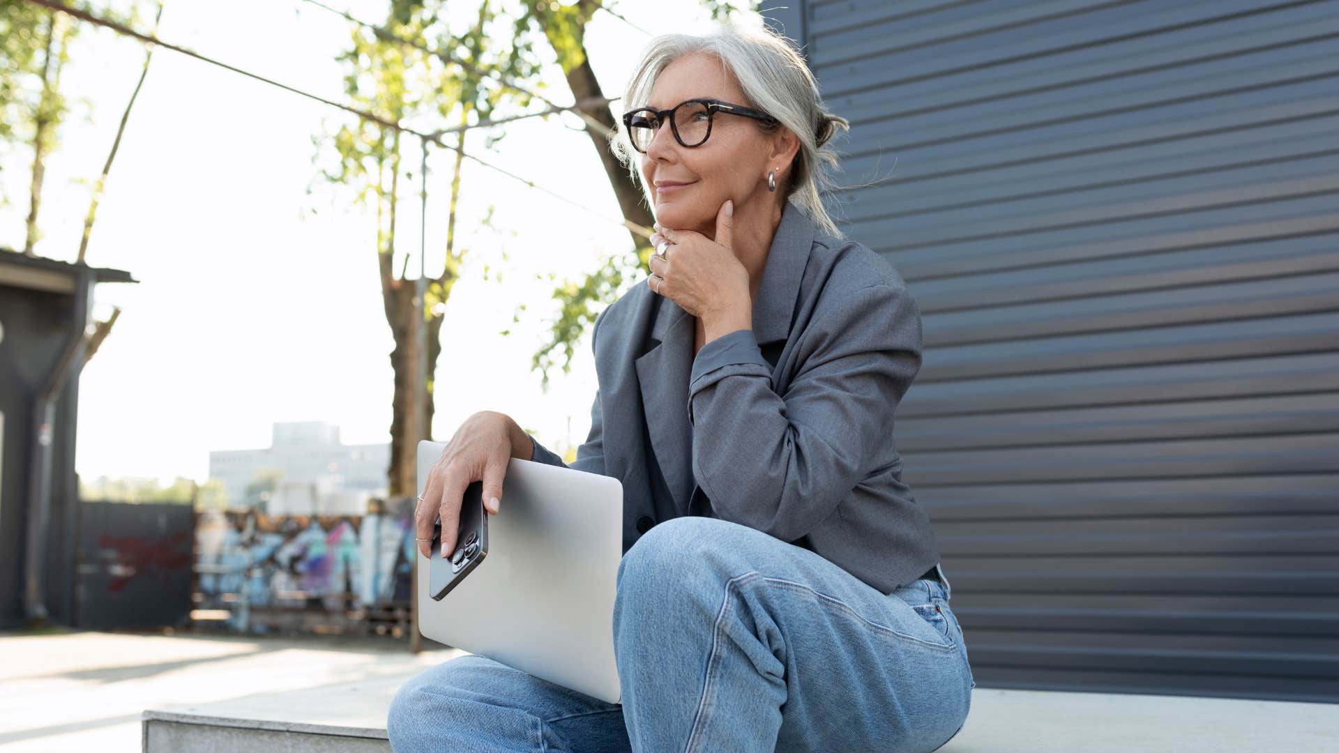 aging person contemplates life's lessons