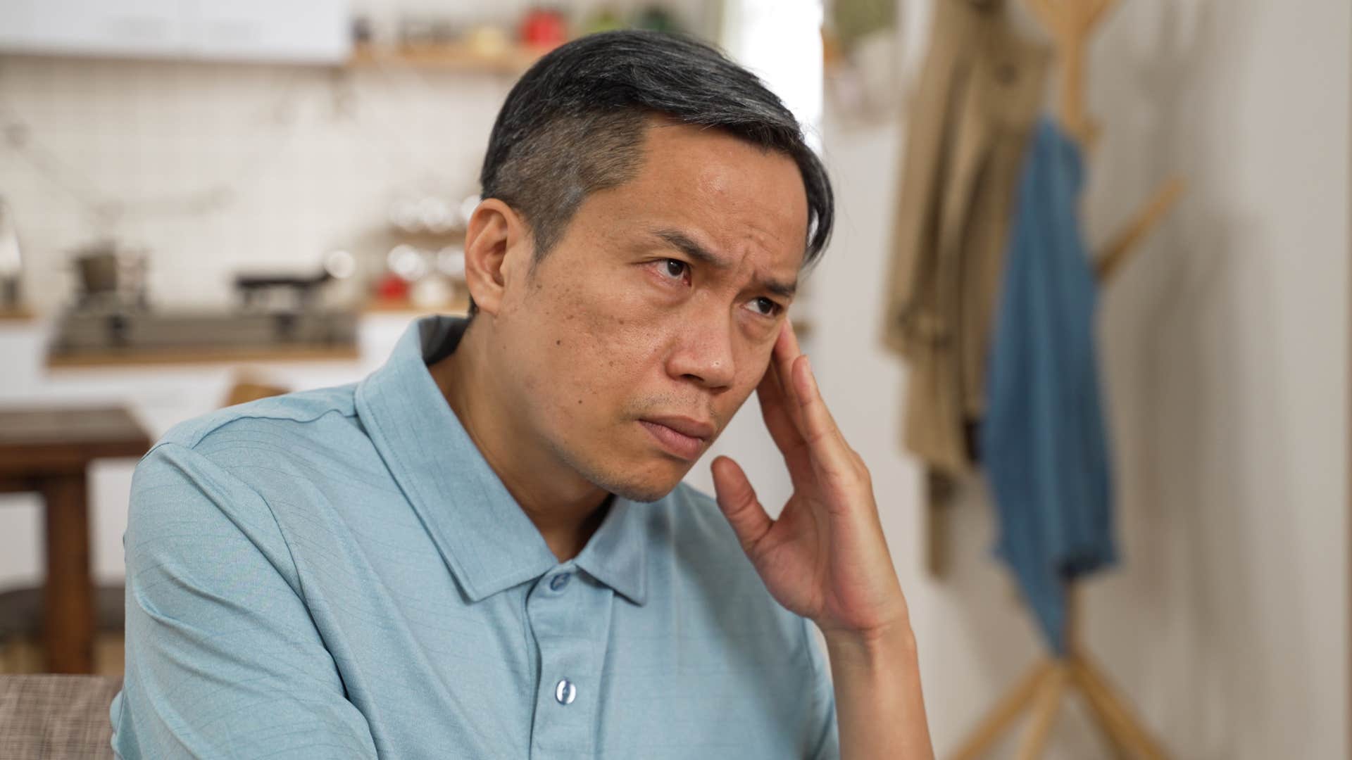 aging person thinks showing emotional maturuity