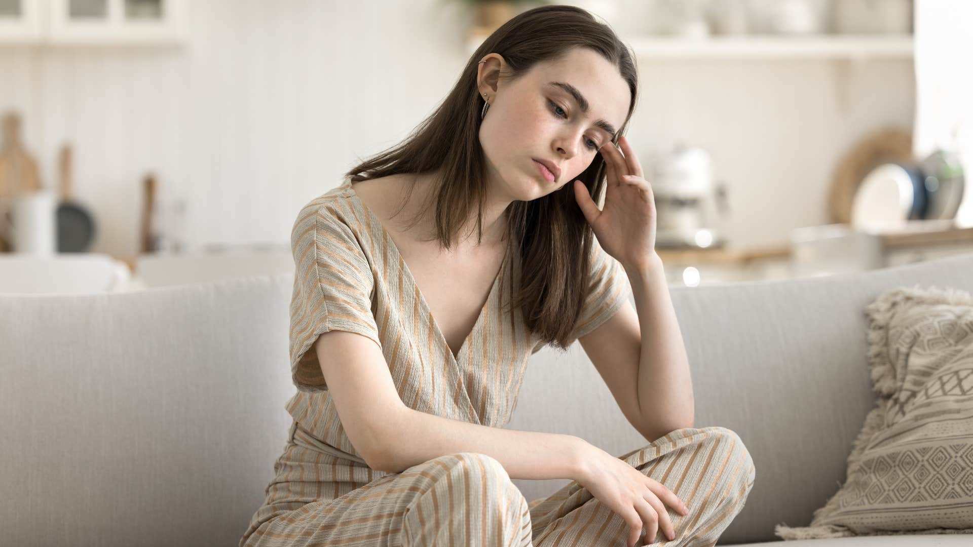 exhausted gen z woman experiencing decision fatigue
