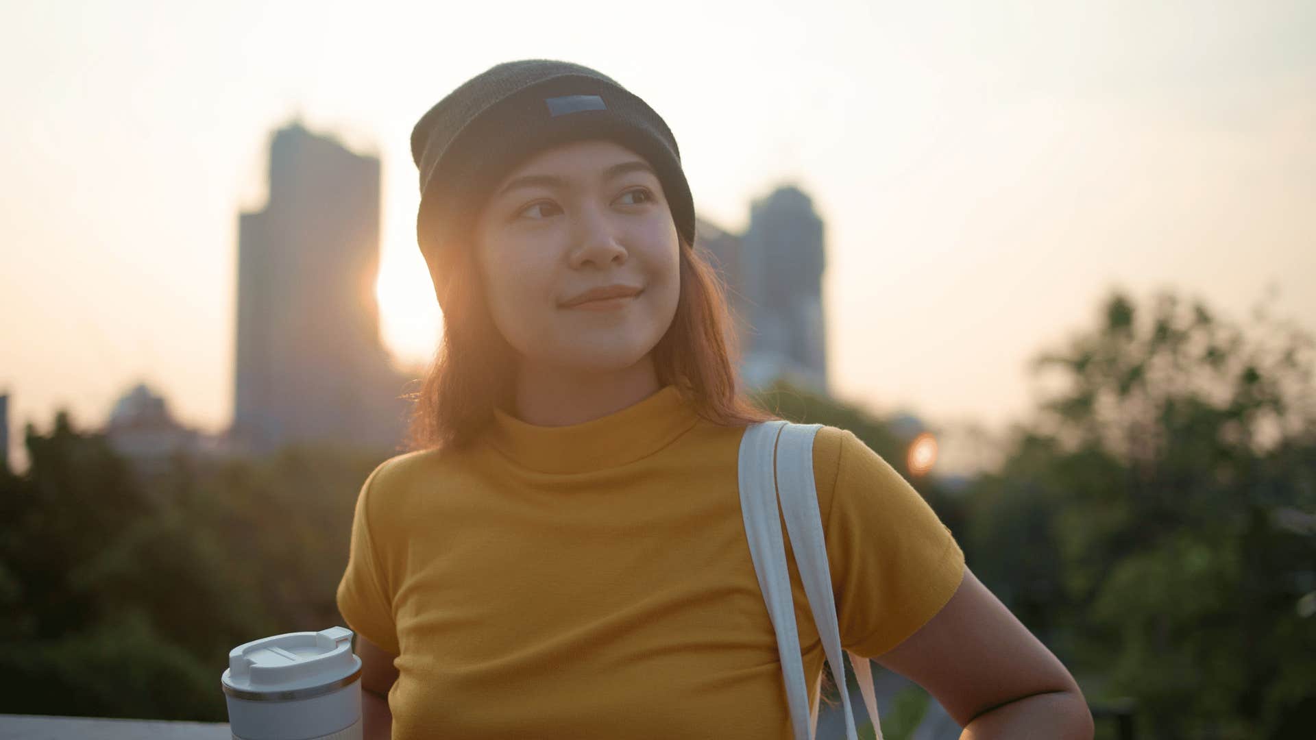 woman who is thinking three steps ahead as she is slow to make a decision