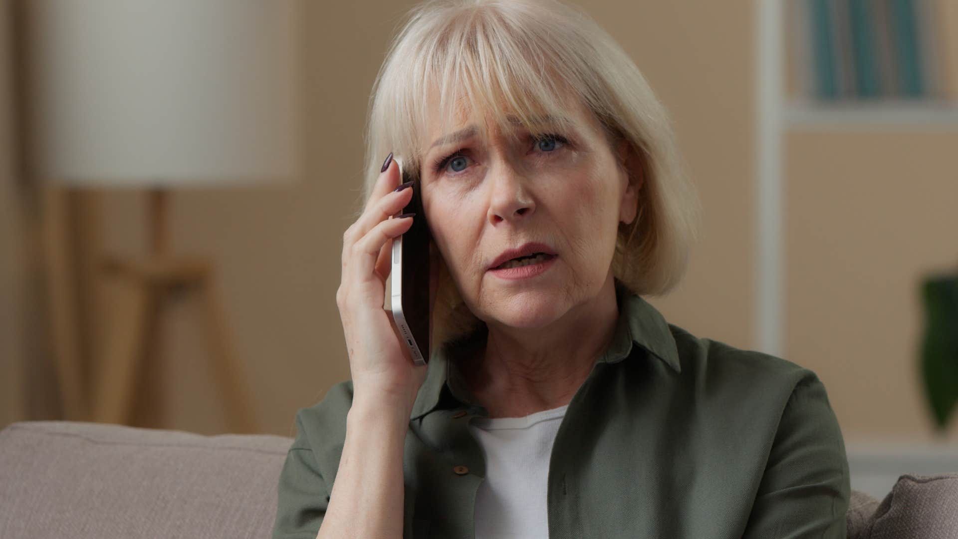 passive-aggressive woman saying seemingly polite phrase bless your heart