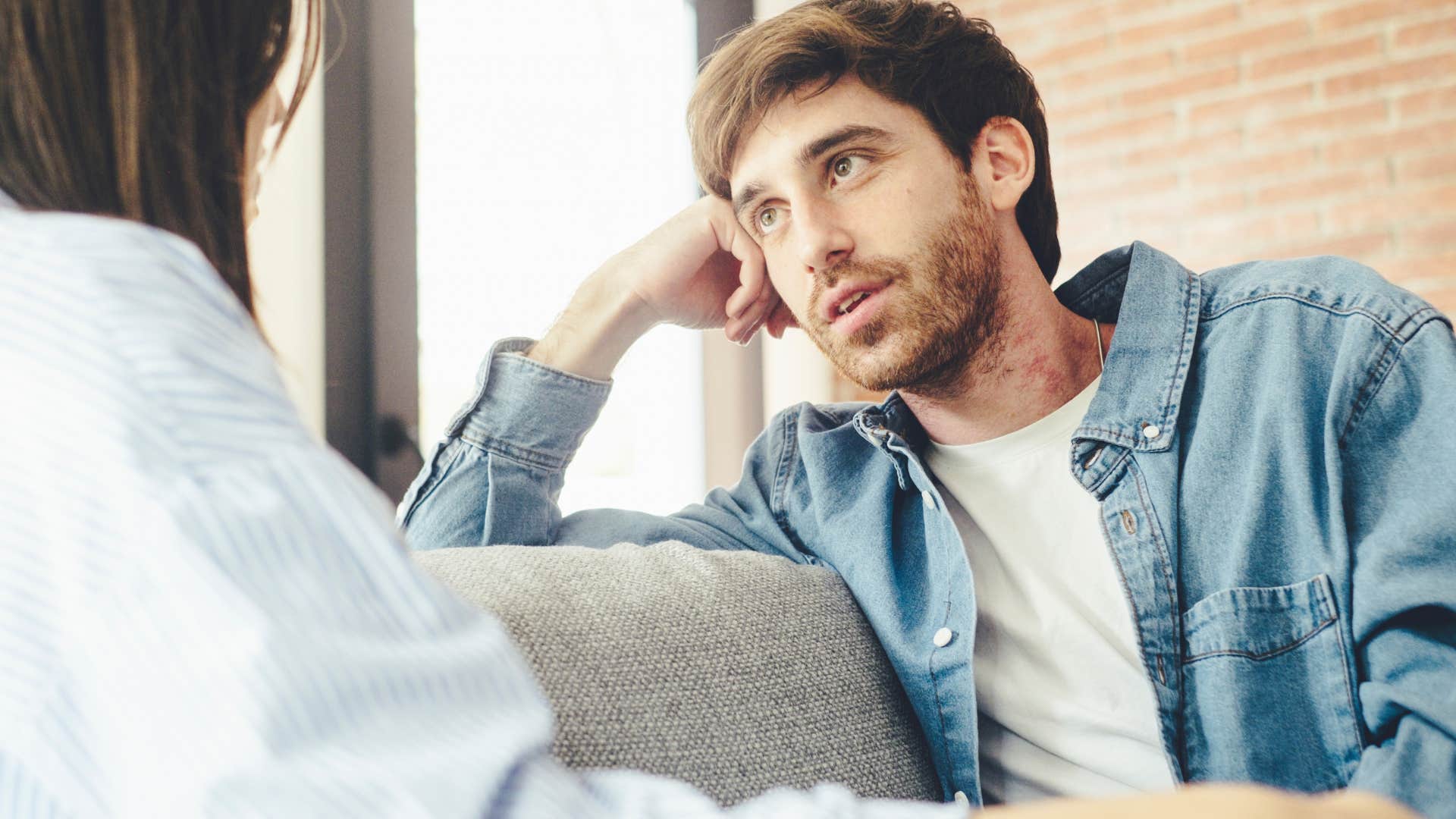 unsupportive man telling wife I wouldn't but you do you