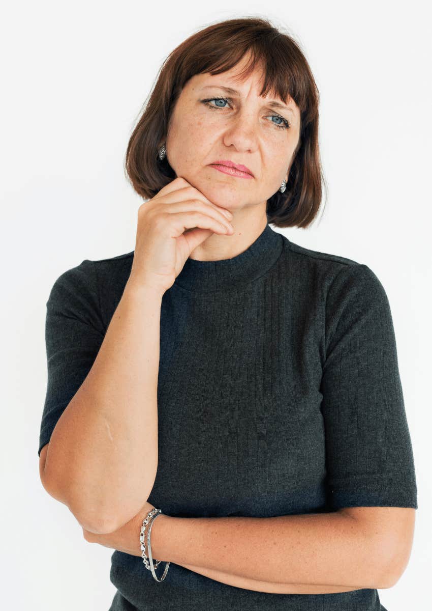 serious older matriarch