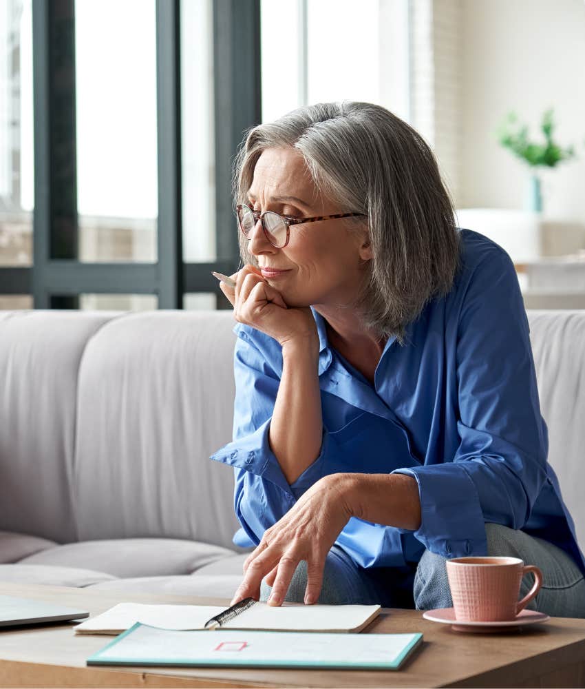 Older person studies showing habit of learning