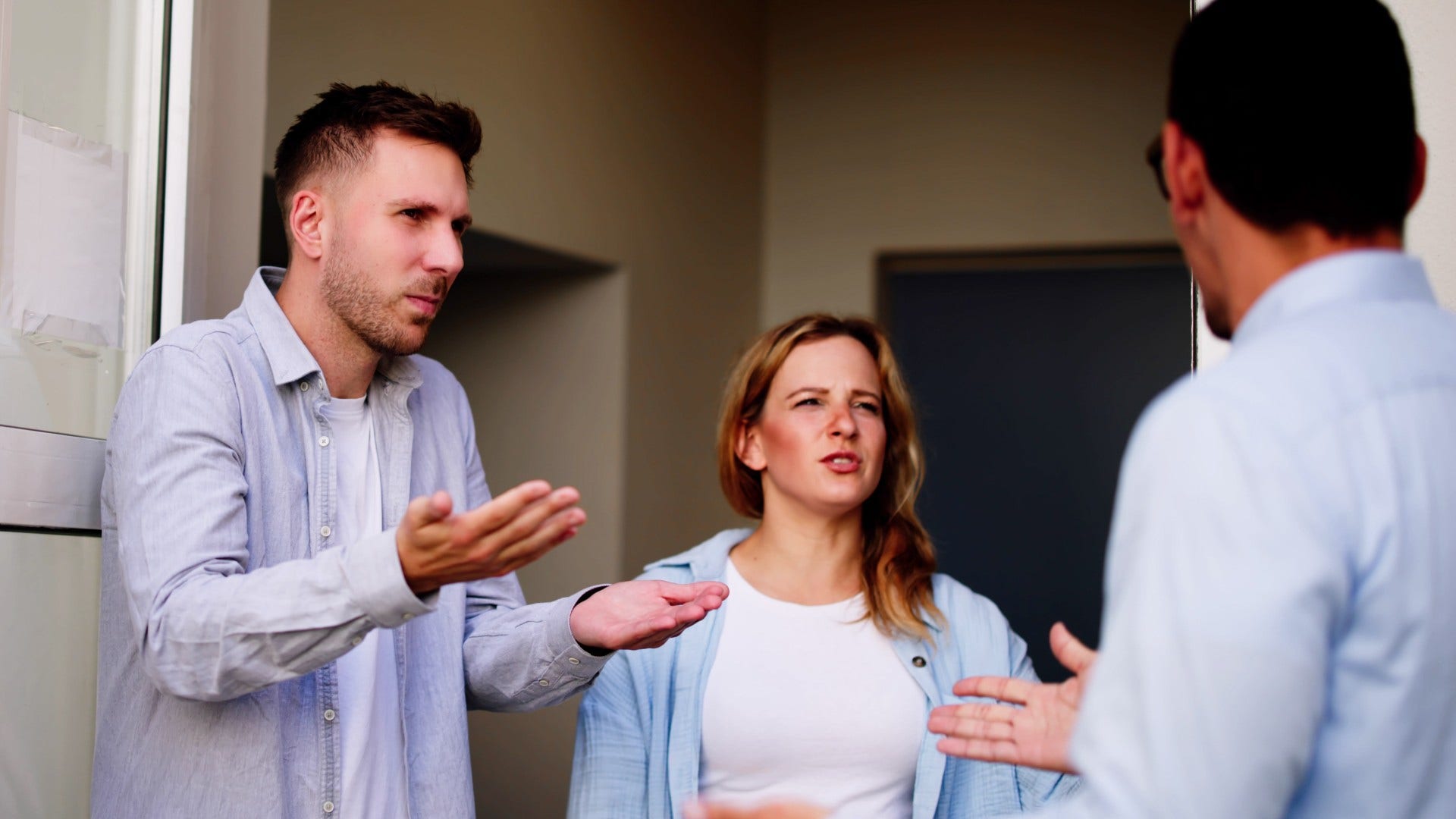 man who frequently offends others as he often interrupts to clarify