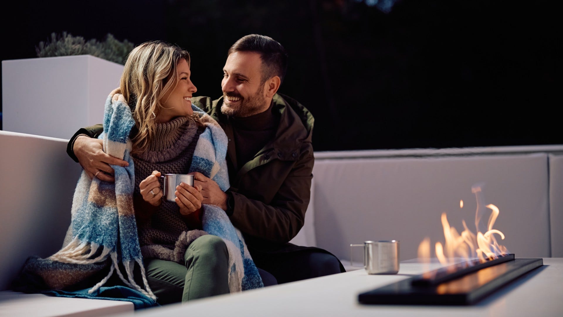 couple whose marriage is boring in the best way as date nights are a given