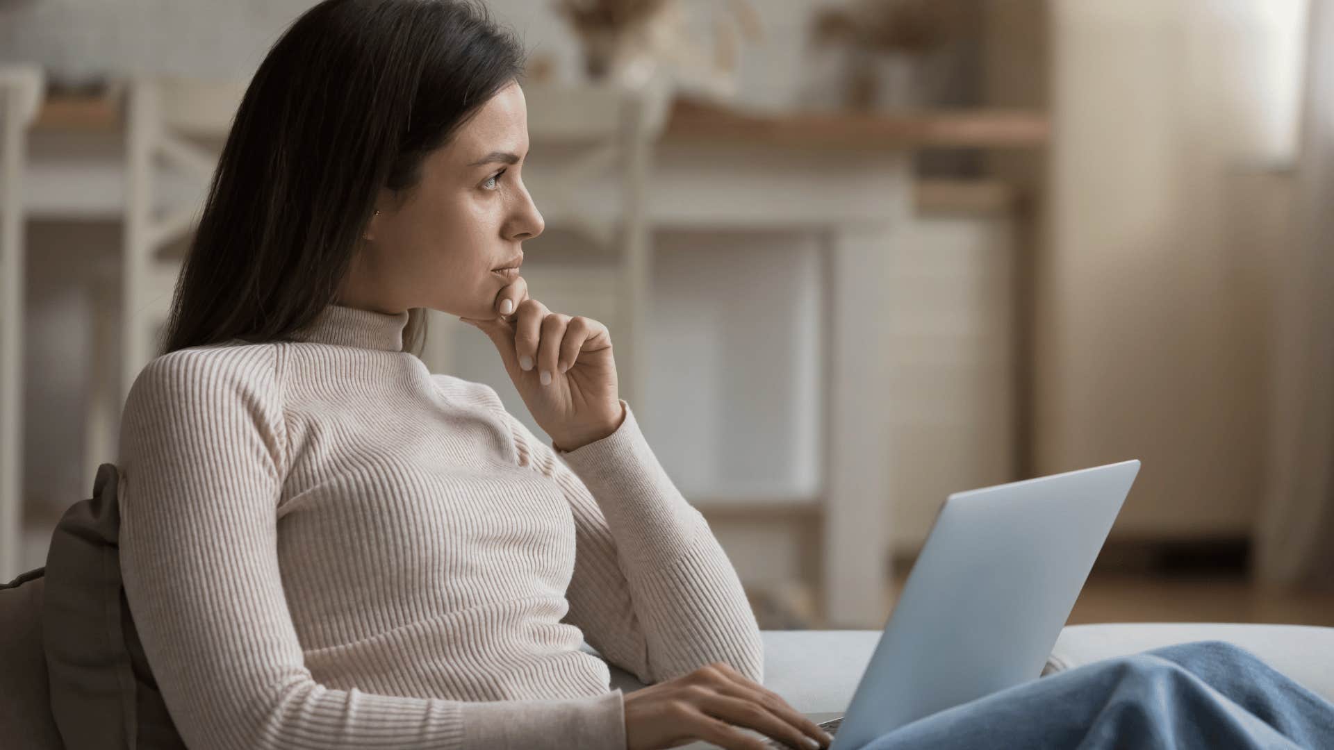 woman whose mind works differently as she is more interested in understanding than being right