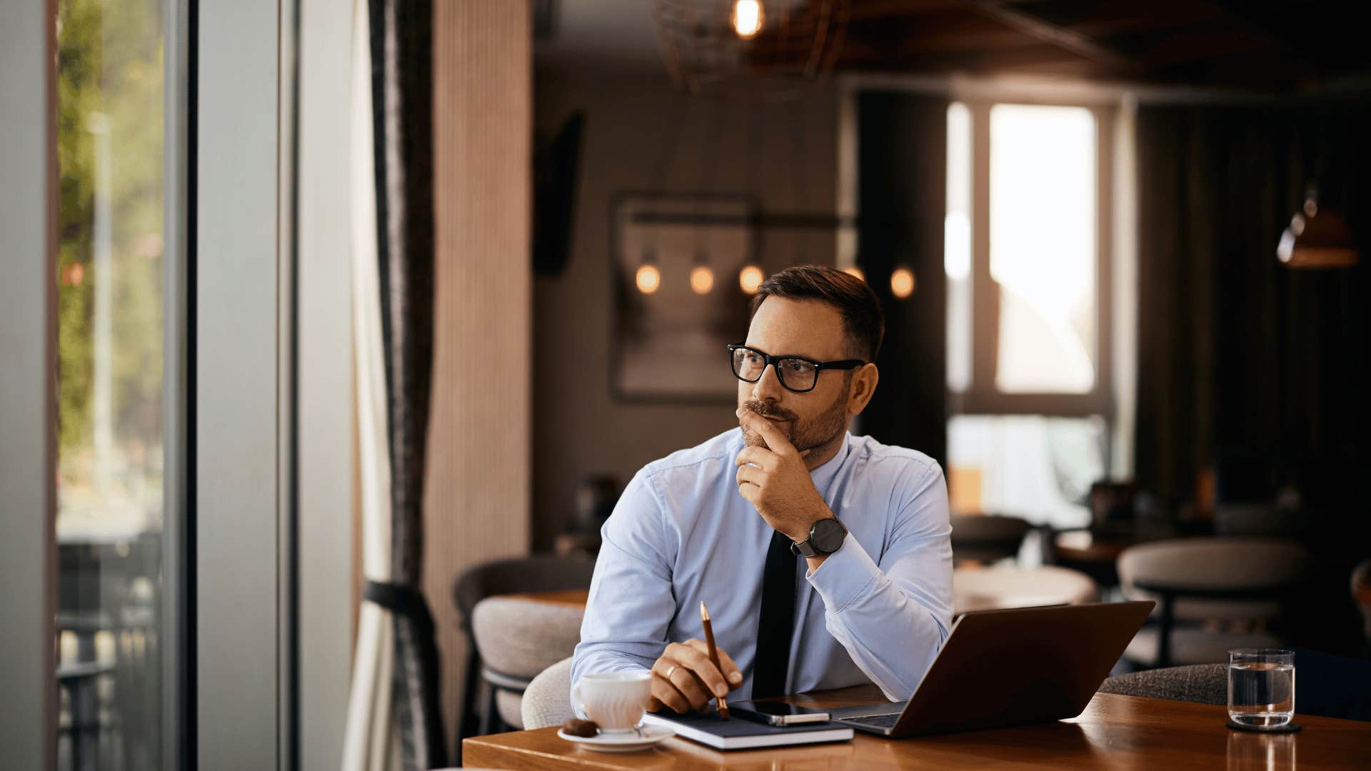 man whose mind works differently as he sees multiple sides of an issue
