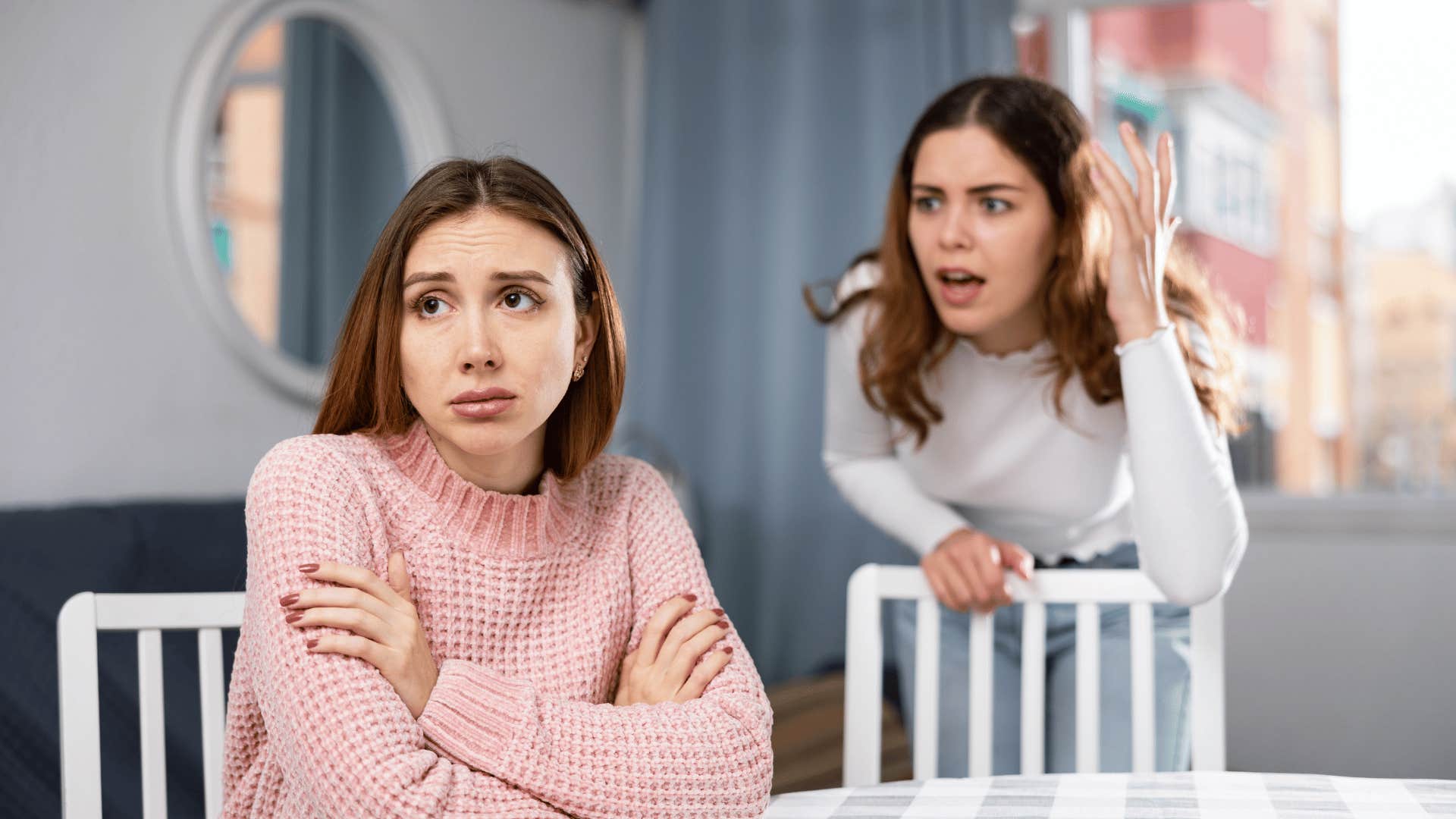 woman who has someone out to get her as others have warned her