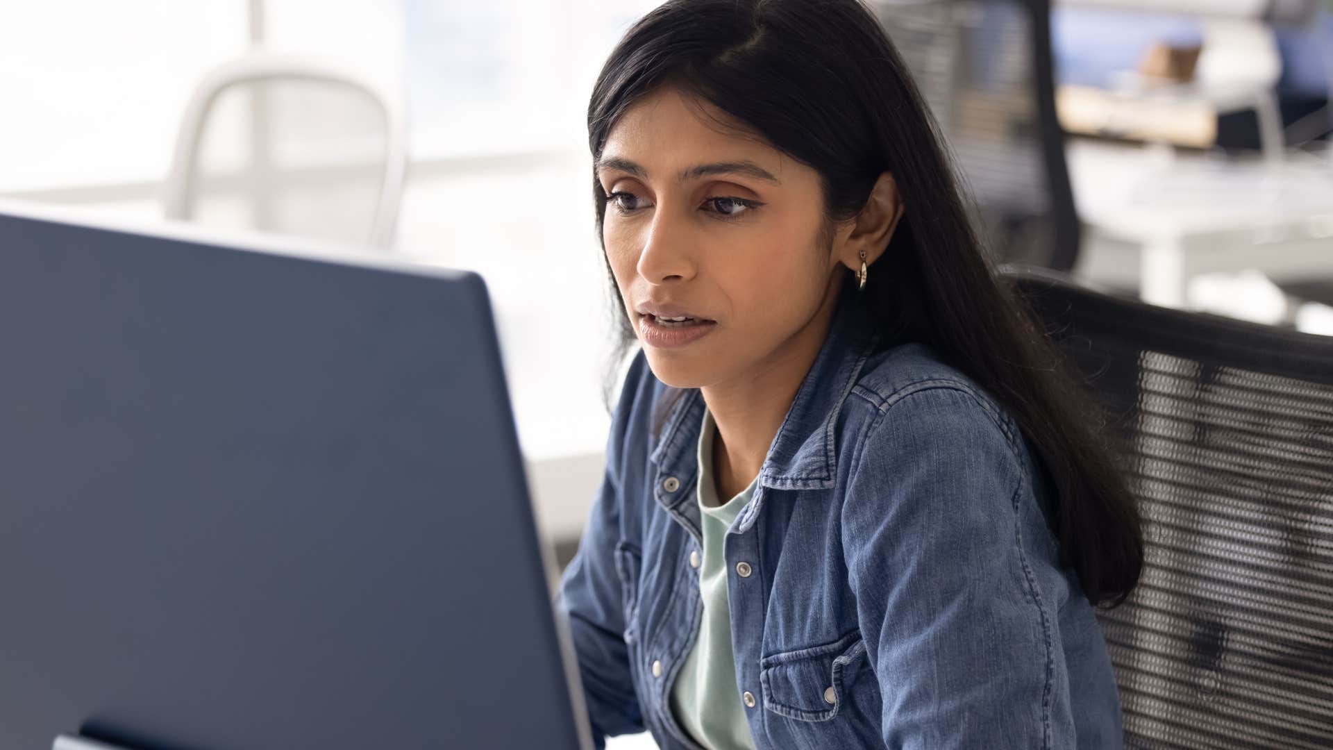 employee with a weird sense of pride in overworking herself