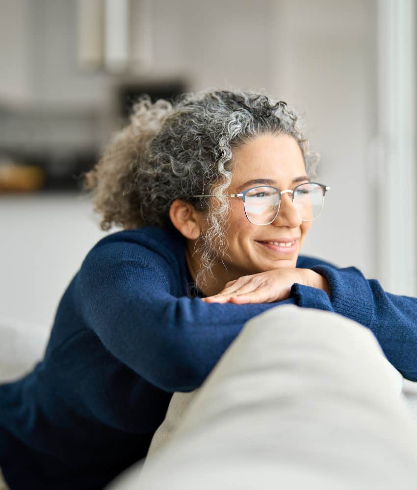 relaxed older person enjoys less responsibility