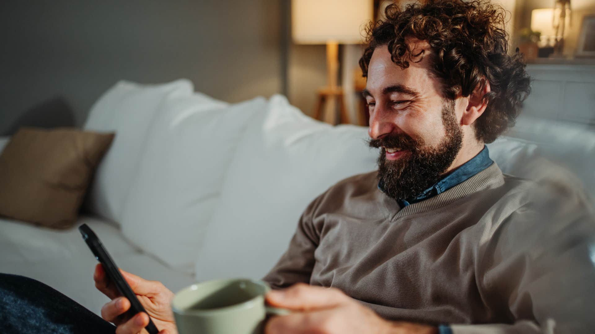 man deleting work apps from his phone