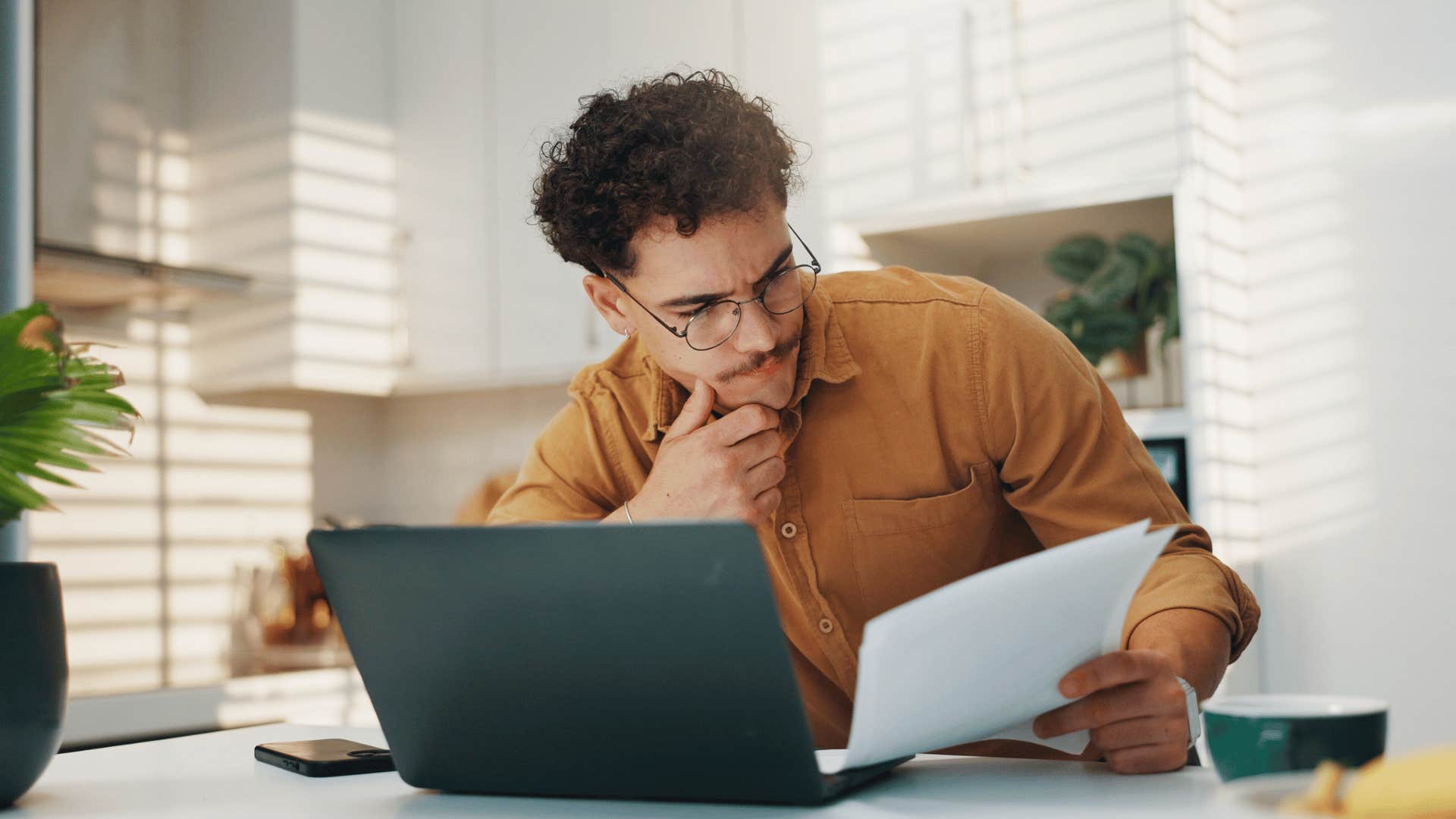man who keeps repeatedly encountering the same type of situation