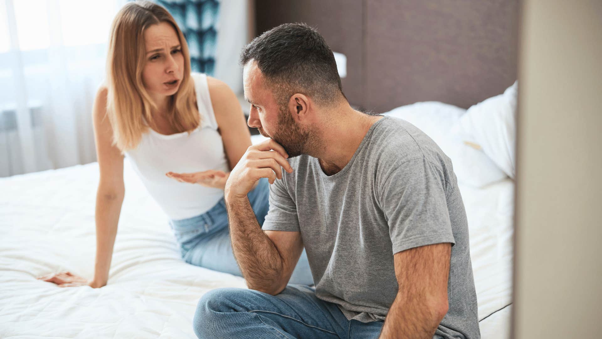 the topic of their ex coming up frequently is a sign they haven't moved on