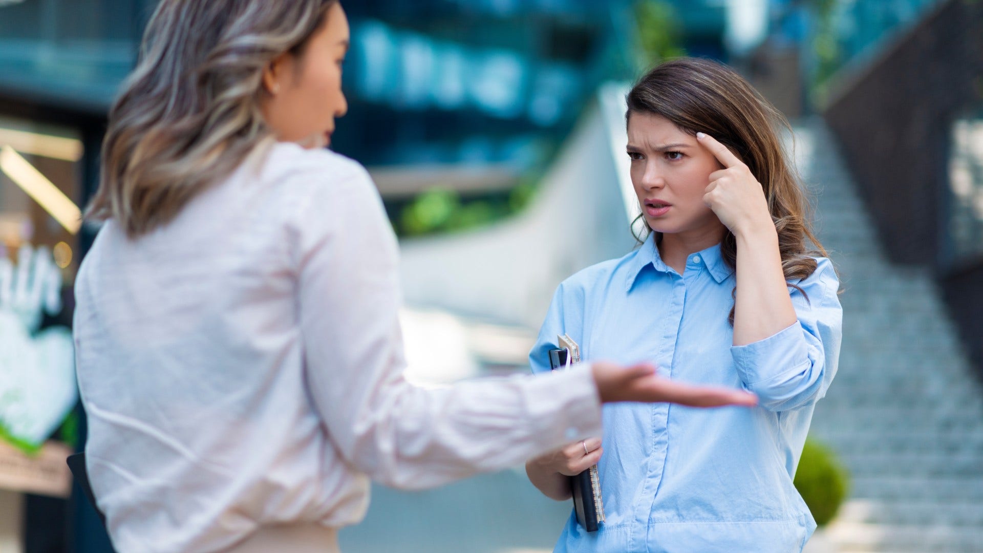woman who turns every disagreement into a power struggle as she struggles with ambiguity