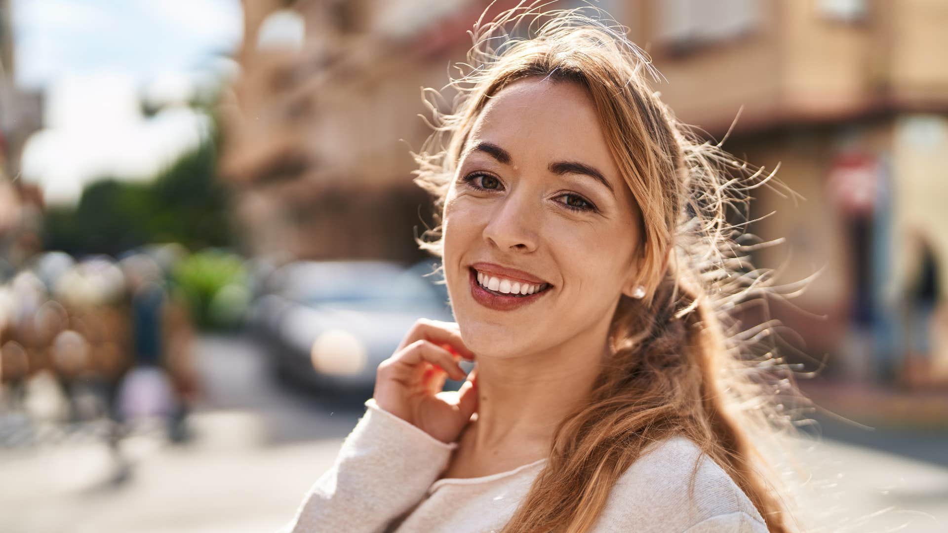 unbothered woman feeling happy she refuses to chase people