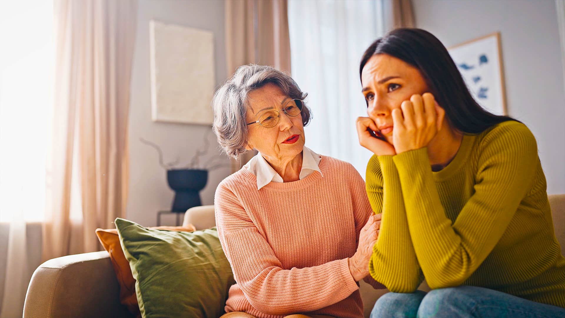older parent shows support only when their expectations are met