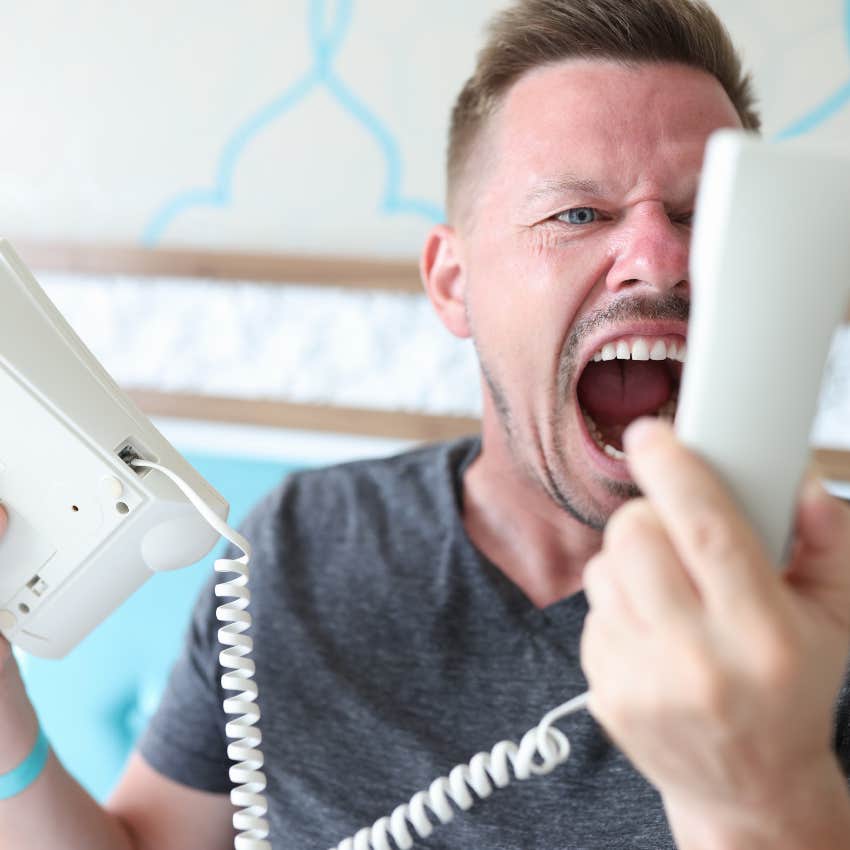 man venting anger doesn't actually help