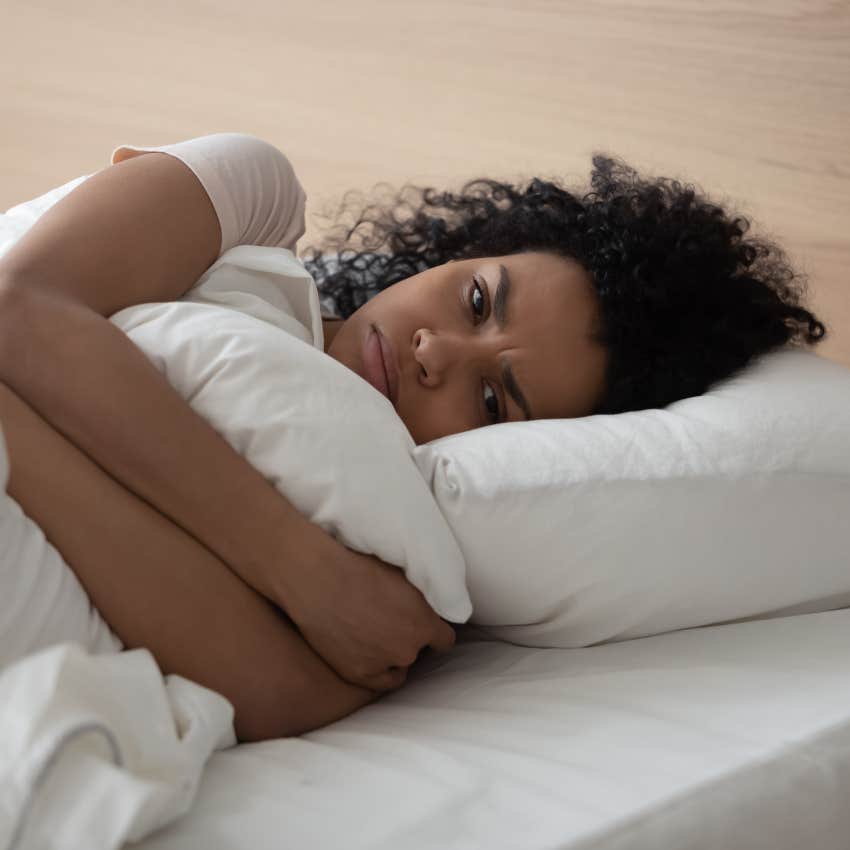 narcissistic woman waking up offended