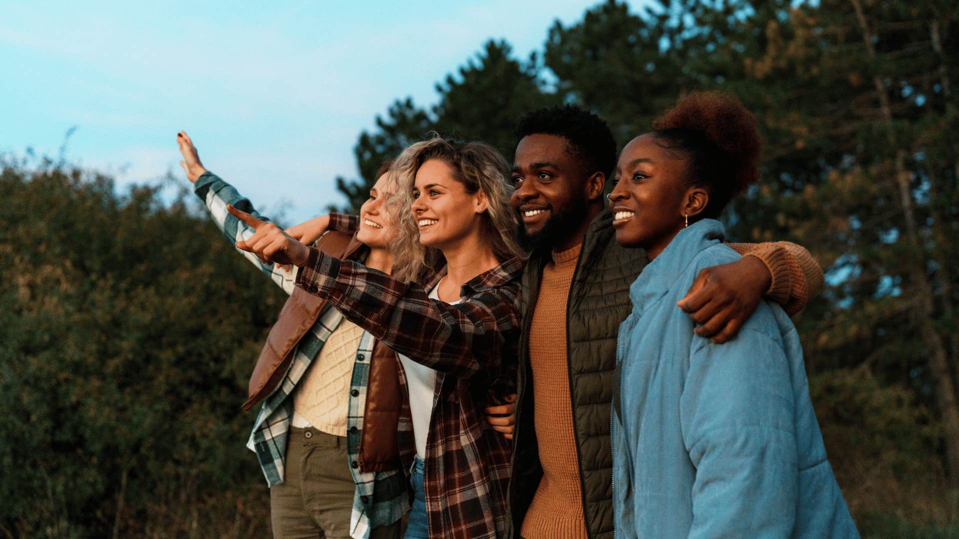 man who is truly invested as he introduces woman to important people in his life