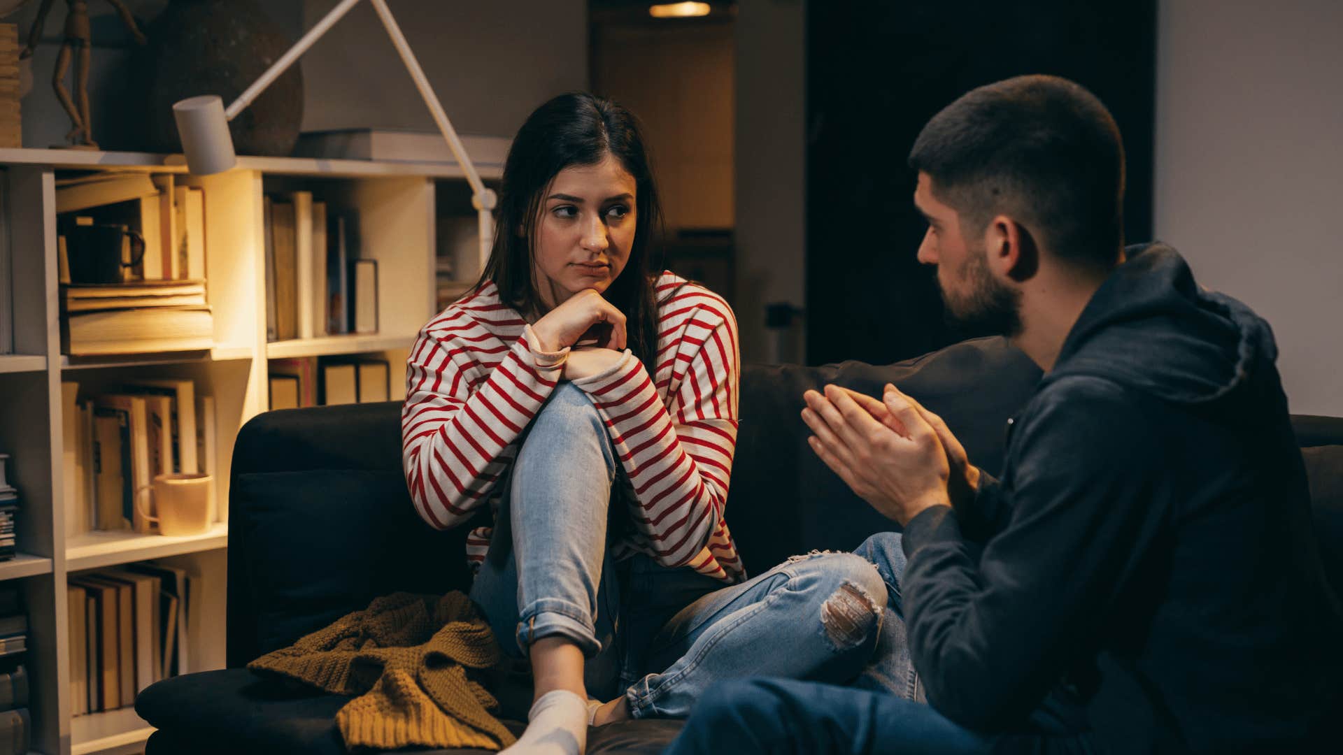 man who is truly invested as he works through problems