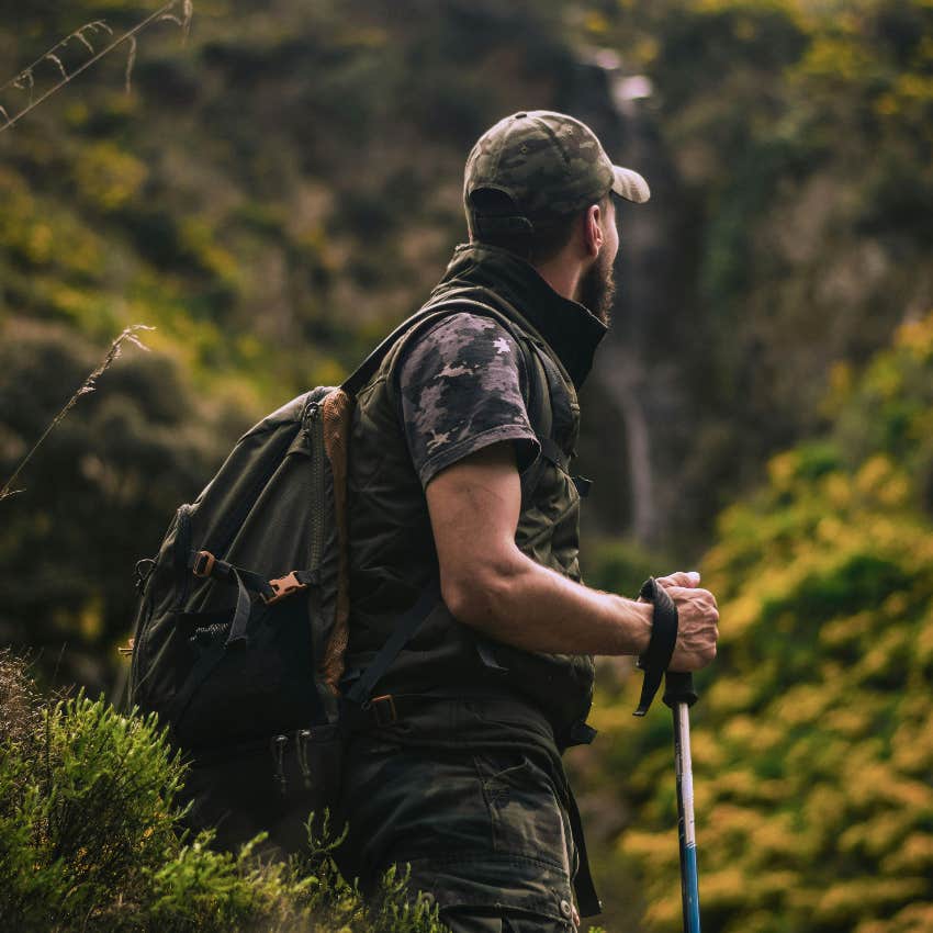 man with naturalist intelligence