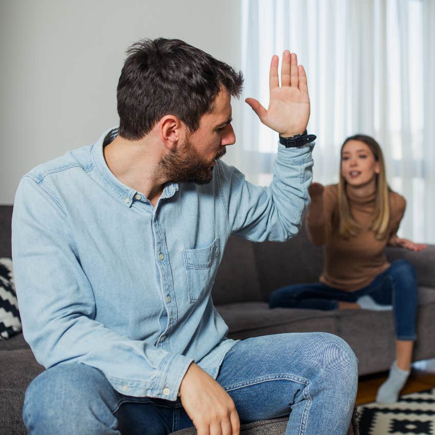 woman who is bitter because of her easygoing husband