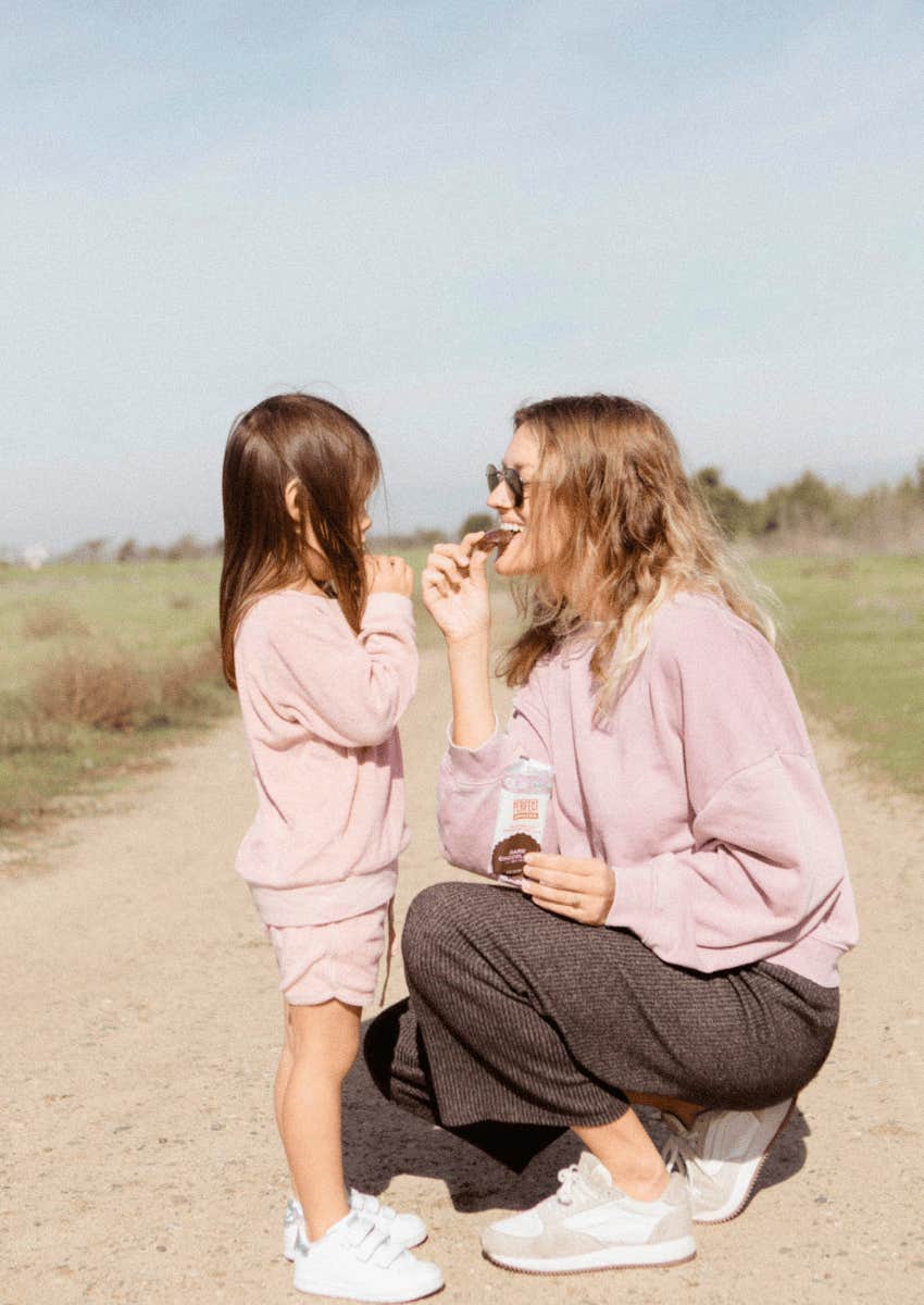 woman becoming a better mom after divorce being less stressed