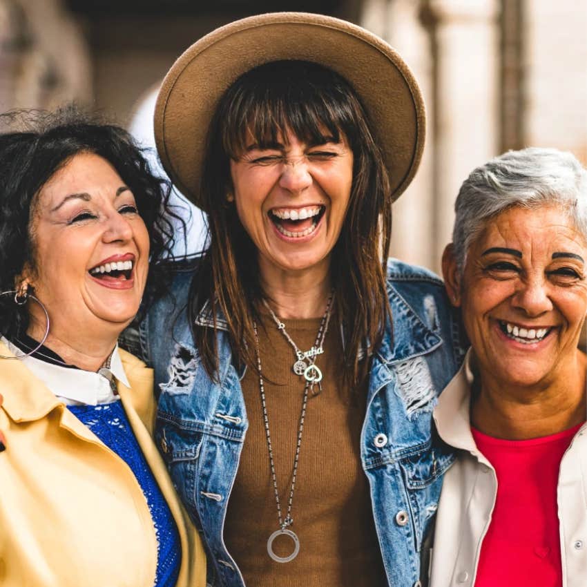 friends who are happy to celebrate each other regardless of relationship status