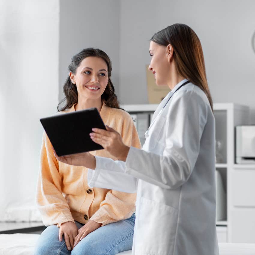 woman getting medical care in Japan