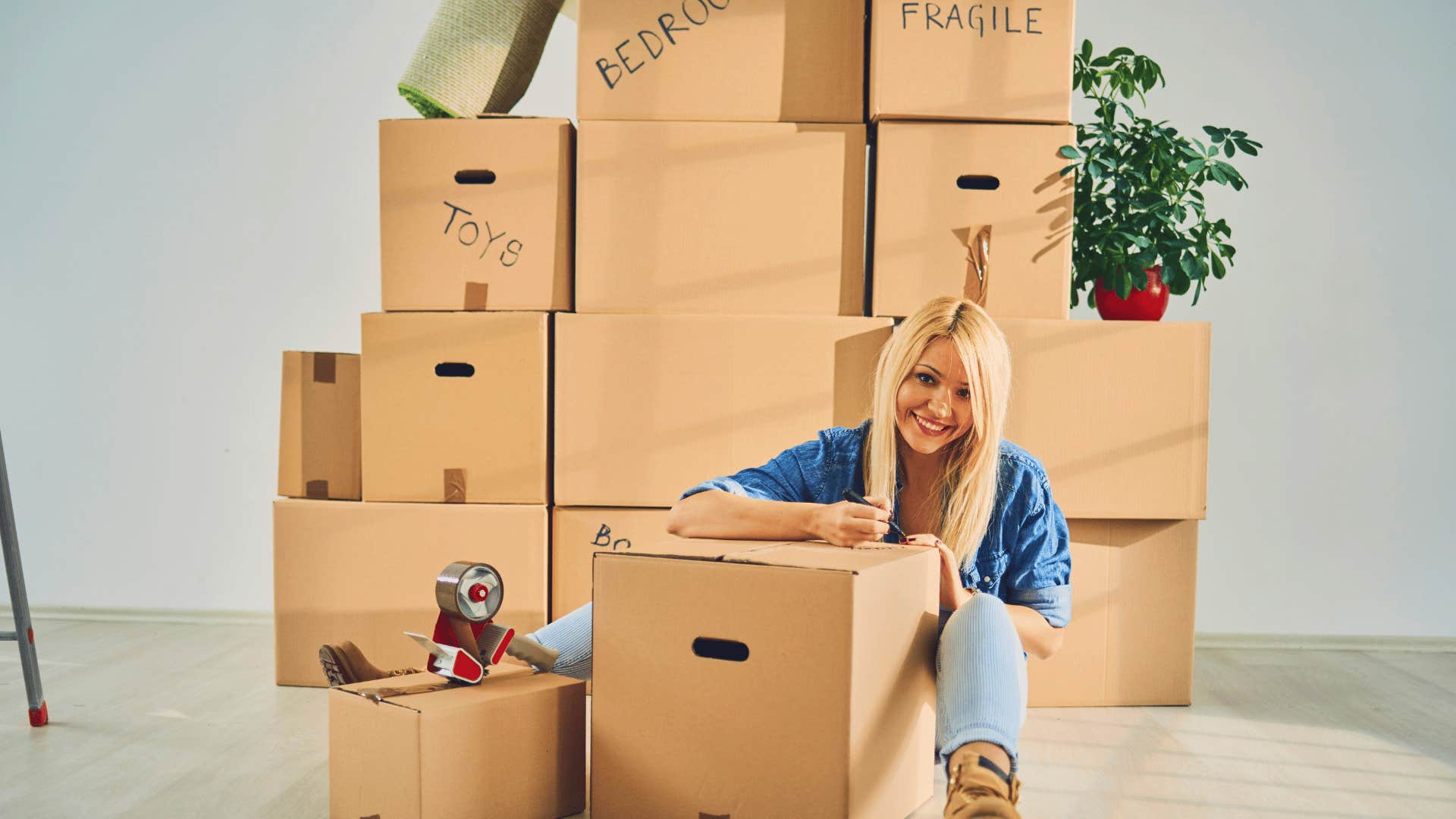 women who respect themselves don't wait to move somewhere new