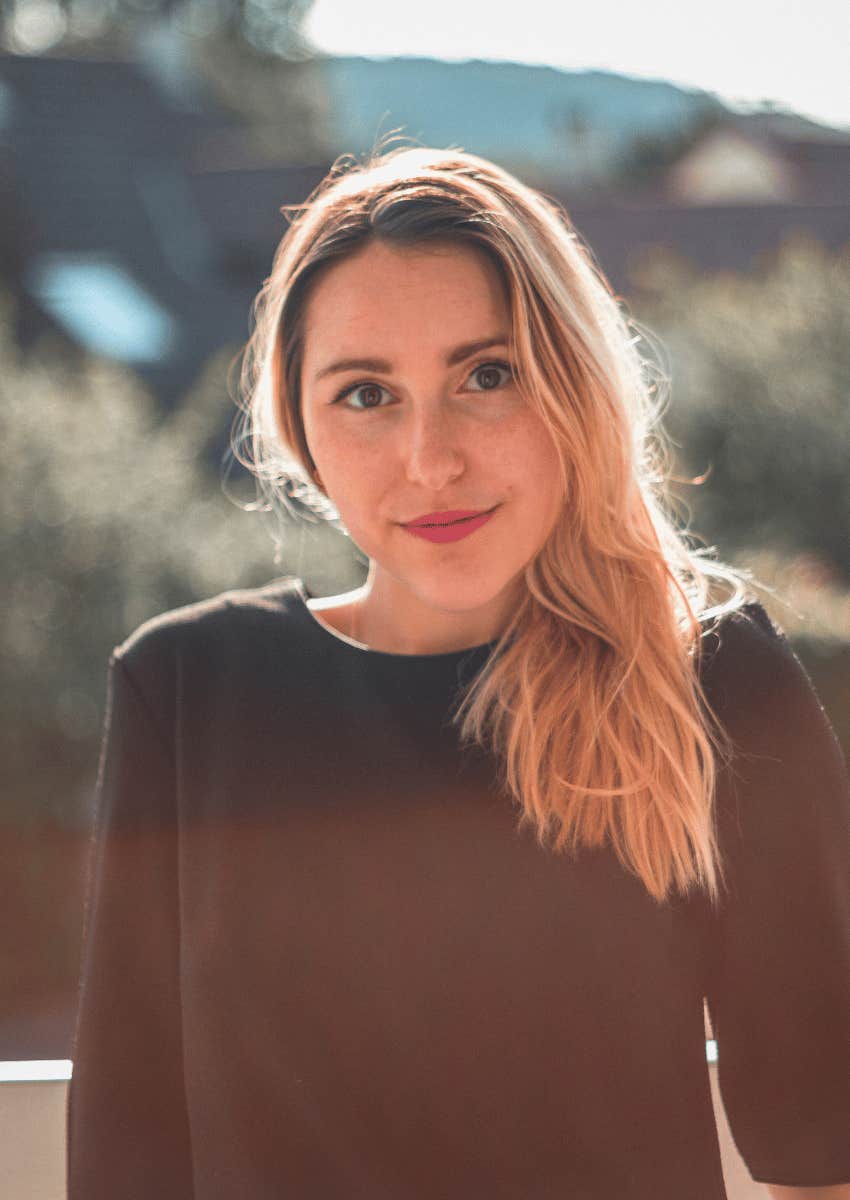 woman used to being alone makes the strongest partner because they love deeper and sweeter