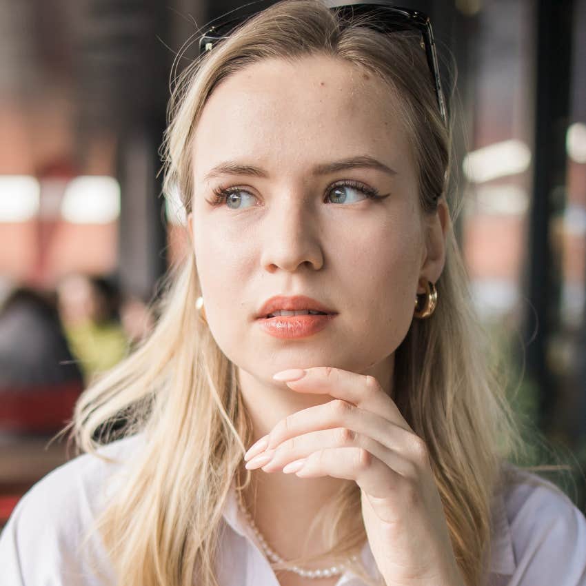 Introverted and quiet woman who has studied people from a young age