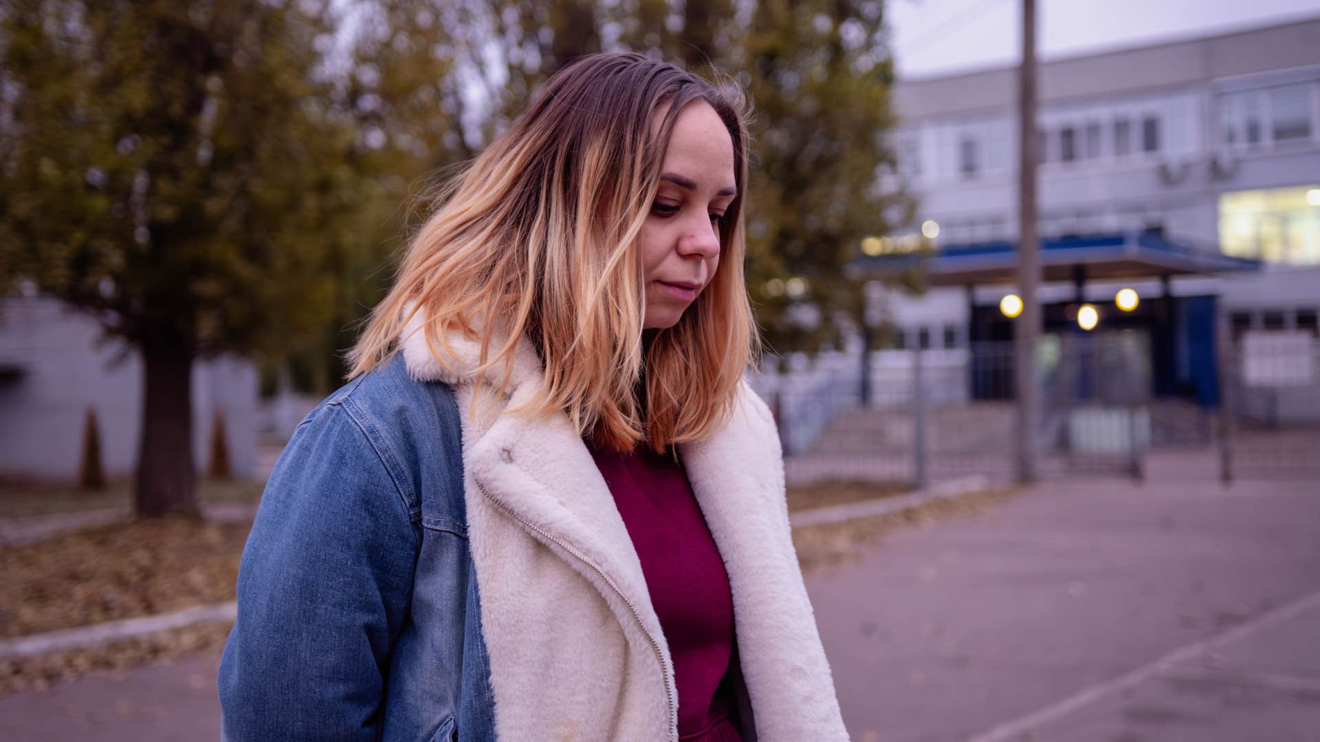 woman spirals when she notices a new physical symptom