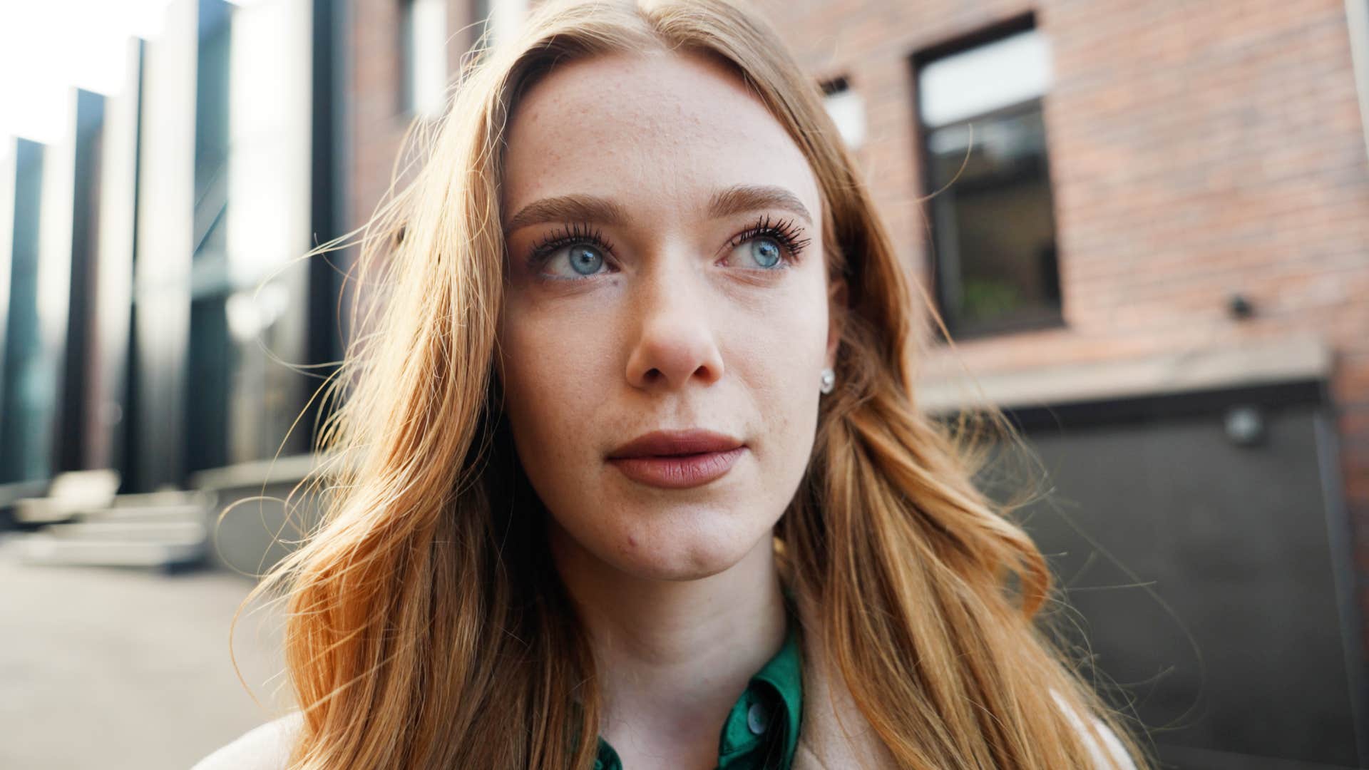 woman worries a lot about her financial future