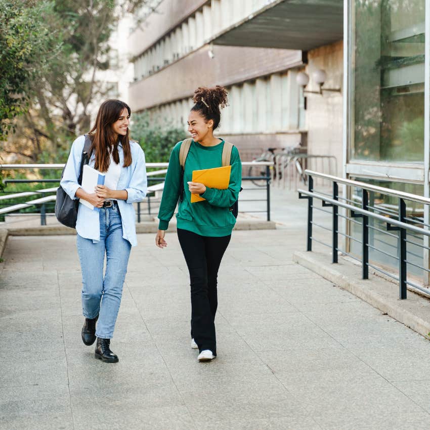wealthy student shocked when learning working-class student has job 