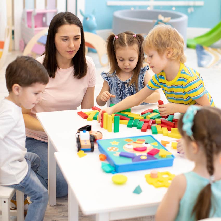 daycare that has a restrictive pick up rule 