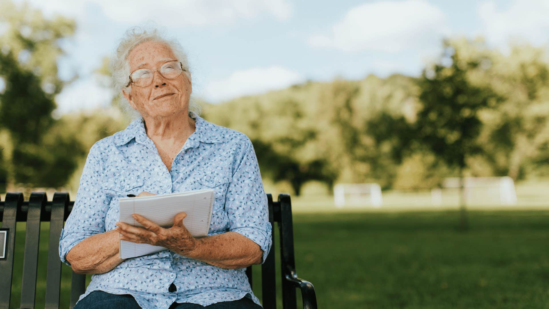 writing in a gratitude journal to make your life feel happier as you age